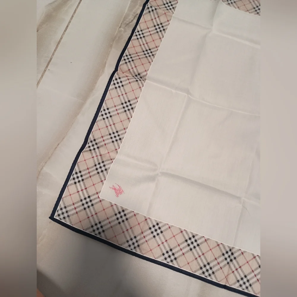 Burberry Cotton Handkerchief Check Light